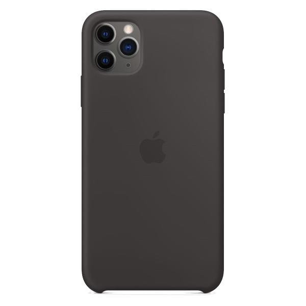 iPhone 11 Pro Max Siliconen Case - Noir