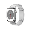 Refurbished Apple Watch Serie 8 | 41mm | Stainless Steel Argent | Bracelet à Maillons Argent | GPS | WiFi + 4G