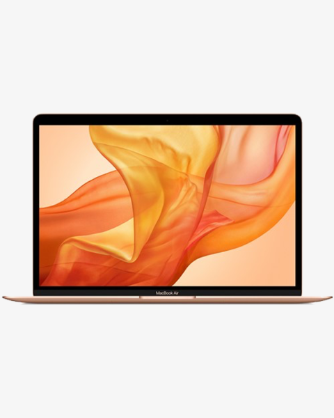 Macbook Air 13-inch | Core i3 1.1 GHz | 256 GB SSD | 8 GB RAM | Goud (2020) | Qwerty/Azerty/Qwertz