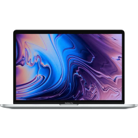 MacBook Pro 13-inch | Touch Bar | Core i7 2.7 GHz | 512 GB SSD | 16 GB RAM | Argent (2018) | Qwerty