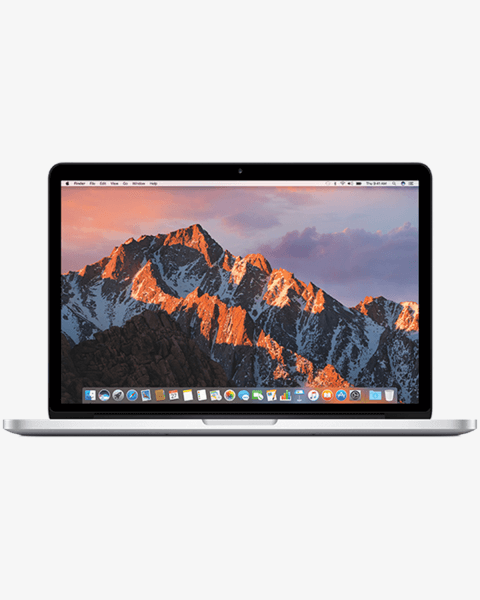 Macbook Pro 13-inch | Core i7 3.1 GHz | 512 GB SSD | 16 GB RAM | Zilver (Early 2015) | Retina | Qwerty/Azerty/Qwertz