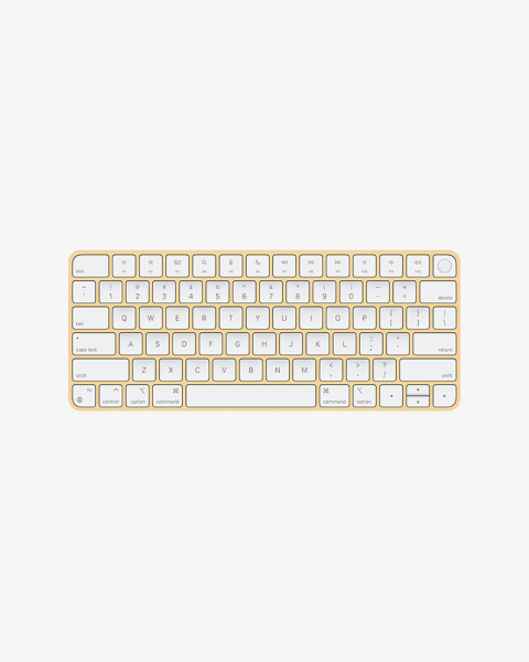 Apple Magic Keyboard 2 avec Touch ID | Jaune | QWERTY