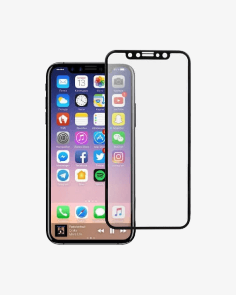 Full Cover Protecteur d'écran en verre pour iPhone 15 Pro