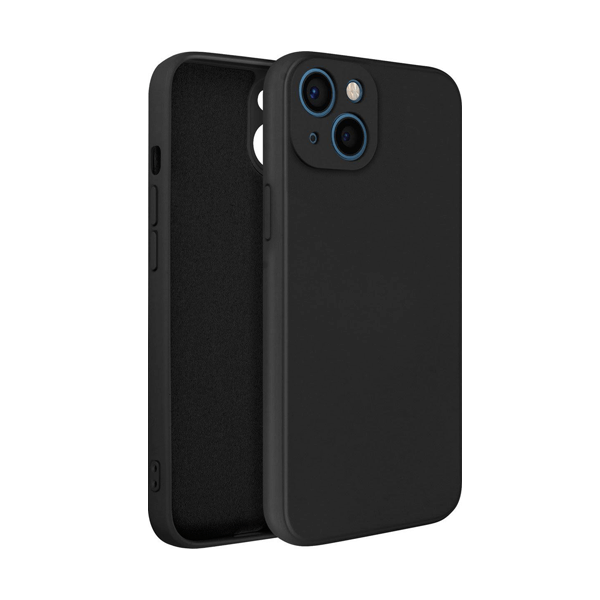 Coque en silicone pour iPhone 13 | Noir