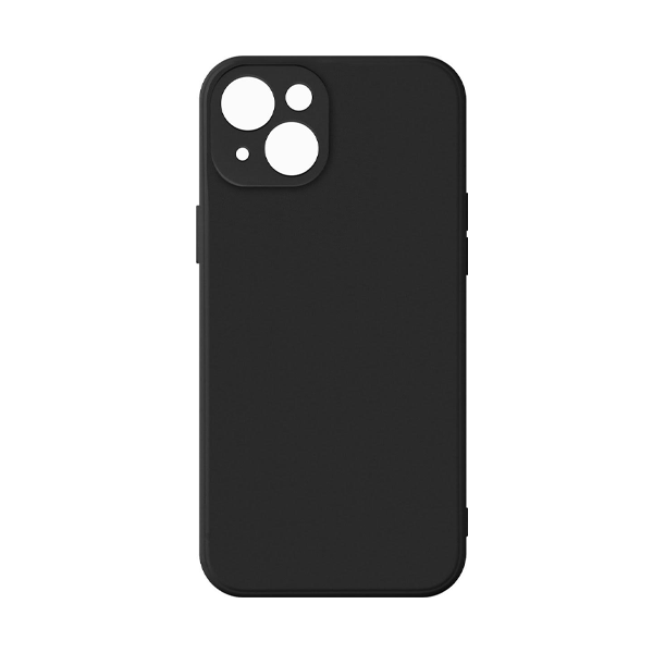 Coque en silicone pour iPhone 13 | Noir