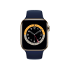 Refurbished Apple Watch Serie 6 | 44mm | Stainless Steel Or | Bracelet Sport Deep Navy | GPS | WiFi + 4G