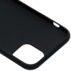 Coque en silicone pour iPhone 11 | Noir