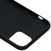 Coque en silicone pour iPhone 12 Mini | Noir